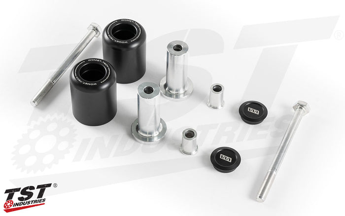 Protect your Kawasaki Z900 / Z900RS with Womet-Tech Frame Sliders.