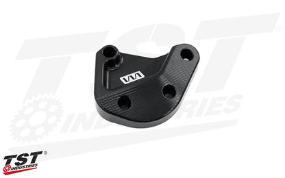 Durable black anodized finish.