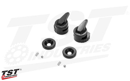 Includes everything you need to change the adjuster set on your Womet-Tech Evos Levers.