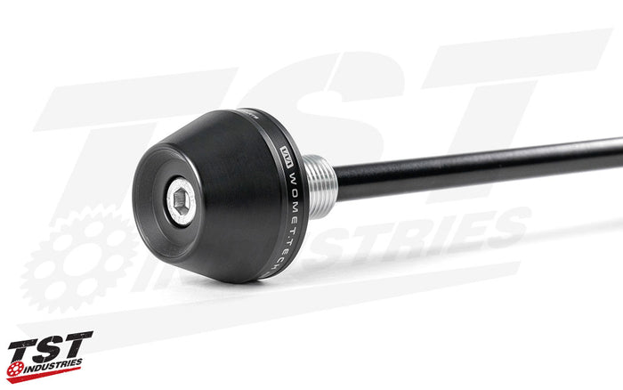 Features delrin sliders.