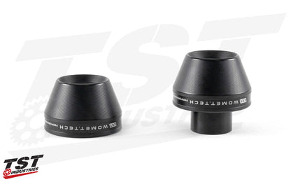 Robust delrin sliders.