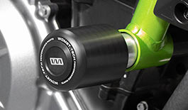 Womet-Tech Frame Sliders for Kawasaki Ninja 650 2017+ / Z650 2017-2025