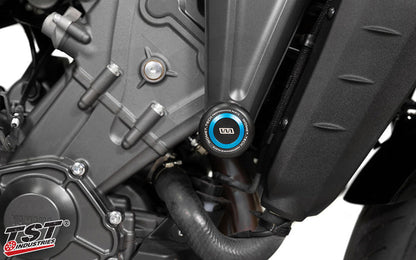 Protect your 2021-2023 Yamaha MT-09 with proven crash protection developed by Womet-Tech.