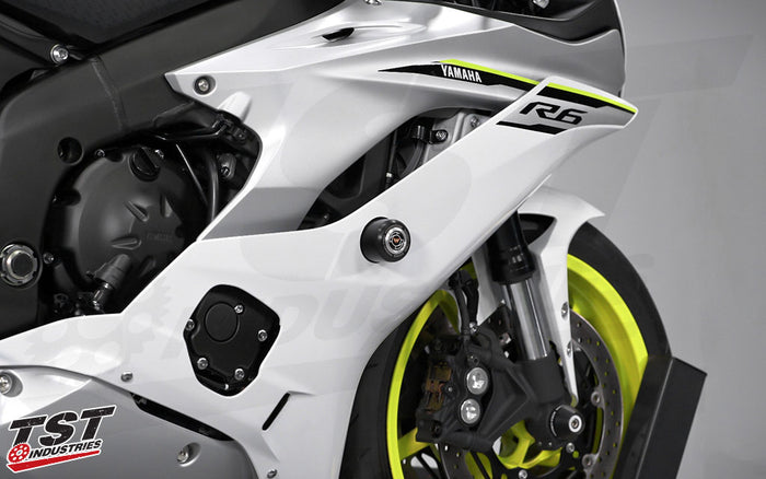 Womet-Tech Frame Sliders for the 2017-2020 Yamaha R6.
