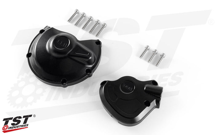 Womet-Tech Full Size Engine Case Protectors for Yamaha R1 2015+.