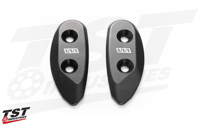 Features a durable black anodized finish.