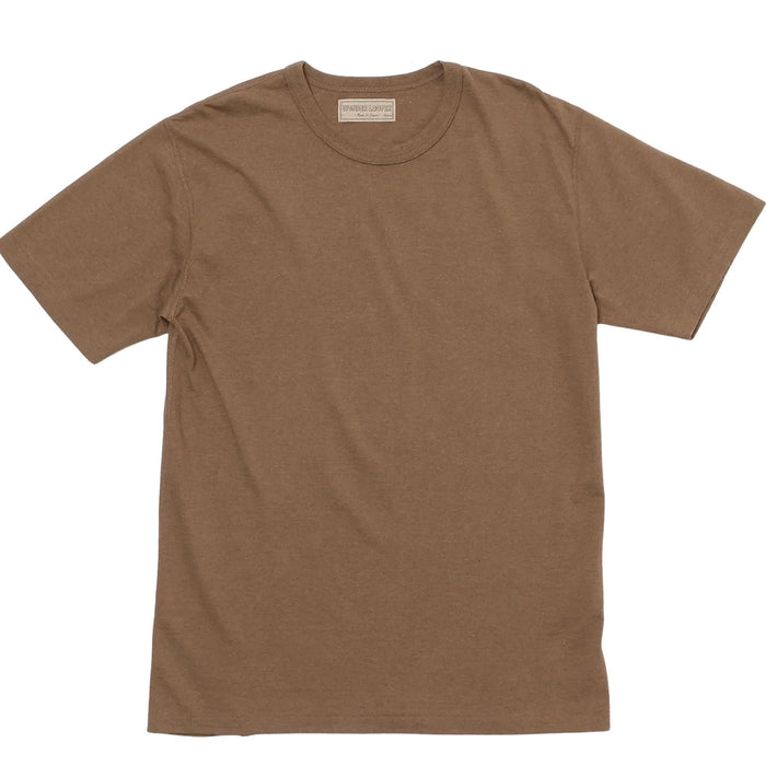 Wonder Looper Foxfibre Tsuriami T-Shirt - Brown