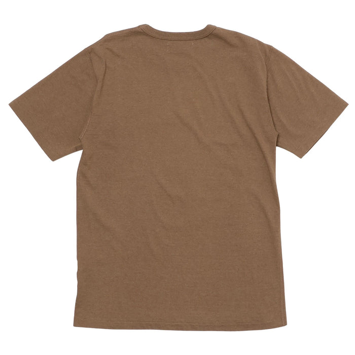 Wonder Looper Foxfibre Tsuriami T-Shirt - Brown