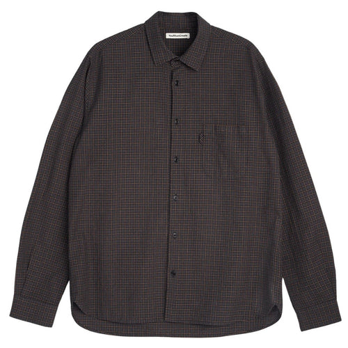 YMC Curtis Shirt - Grey Multi