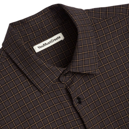 YMC Curtis Shirt - Grey Multi