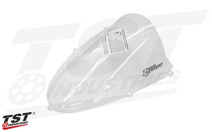 Clear Zero Gravity Double Bubble Windscreen for the 2021+ Aprilia RS 660.