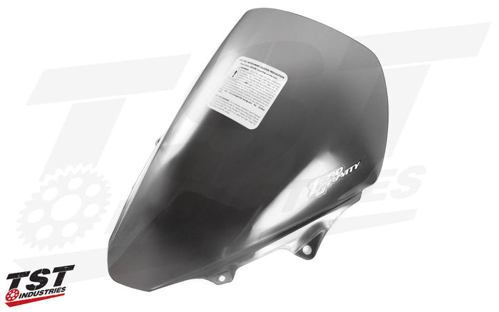 Designed to provide additional helmet room while in the full tuck. (Light Smoke shown)